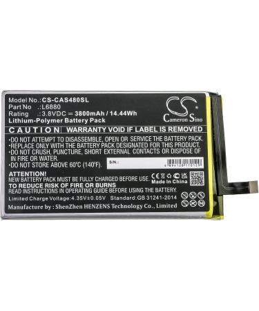 Buy SPANN Battery Replacement for Caterpillar CAT S48c | Part No: L6880 | 3.8V - International Shipping Available - Buy Online on GoSupps.com