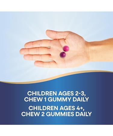 Nature's Way Kids Growing Bones & Muscles Gummies - Wildberry, Ages 2+, 60 Count - Buy Online on GoSupps.com