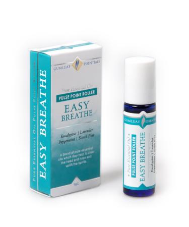 Gumleaf Essentials Easy Breathe Pulse Point Roller - 0.3fl oz Cruelty Free & Vegan 100% Pure & Natural