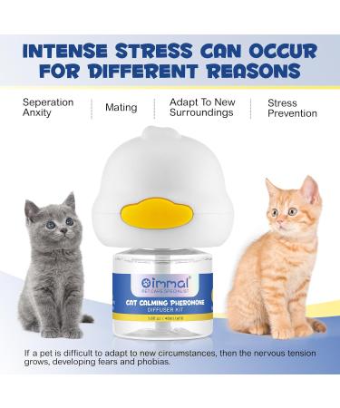Uocasi Calming Pheromone Diffuser for Cats - 2-in-1 Starter Set (Diffuser + 2 x 48ml Vials) - 60 Days of Cat Anxiety Relief - Buy Online on GoSupps.com