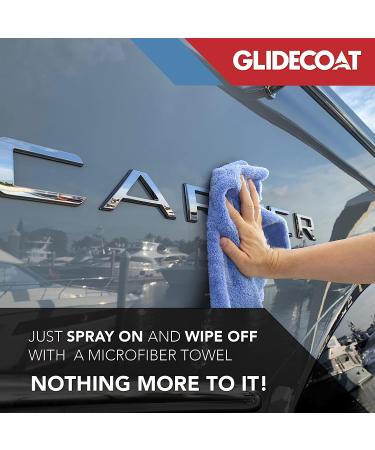 Glidecoat Marine Shine & Shield 42% Ceramic Spray | Hydrophobic UV Protection | Marine Sealant 16oz - Buy Online on GoSupps.com