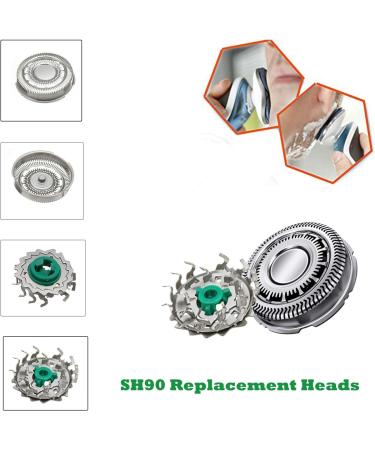 SH90 Replacement Heads for Philips Norelco - Compatible Shaver Blades for Series 9000 & 8000 | Upgrade Your Shaving Experience - Buy Online on GoSupps.com