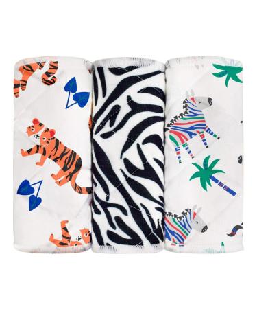 Bambino Mio Mioboost Nappy Insert Pack of 3 - Safari Dots | Eco-Friendly Cloth Diapers for International Shipping - Buy Online on GoSupps.com