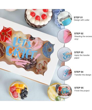 Quefe 82pcs Permanent Vinyl for Cricut - 12x12 Adhesive Vinyl Sheets in 40 Assorted Colors - Ideal for Signs, Scrapbooking, Car Decals, and Craft Cutters - Buy Online on GoSupps.com