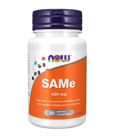 NOW Same Elemental Enteric Coated Tablets 400mg 30 Count