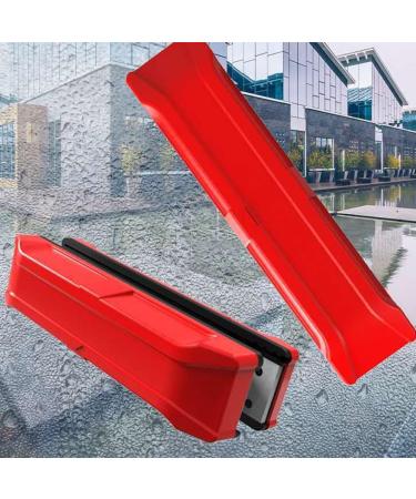 Kliplinc Magnetic Double-Sided Window Cleaner for Single/Double Glazed Window Glass Cleaner Anti-Falling Red - Buy Online on GoSupps.com