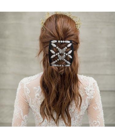 4 Pieces Magic Beads Hair Comb Hair Comb Slides Elastic Pearl Hair Combs Hair Comb for Cliping Hair Comb Elastic Beads Comb Double Clips for Women Girls Hair Accessories - Buy Online on GoSupps.com