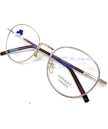 Blue Light Filter Reading Glasses - Anti Blue Light Computer Glasses for Men & Women | Venice Gold Lennon +2.00 - Buy Online on GoSupps.com