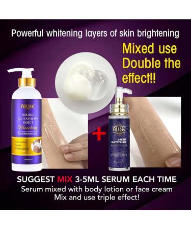  AILKE BOOST LUSTER Illuminating Body Cream with Glutathione Intense Moisturizing Nourishing Smooth Non-Greasy Body Cream for All Skin Types 500ml - Buy Online on GoSupps.com