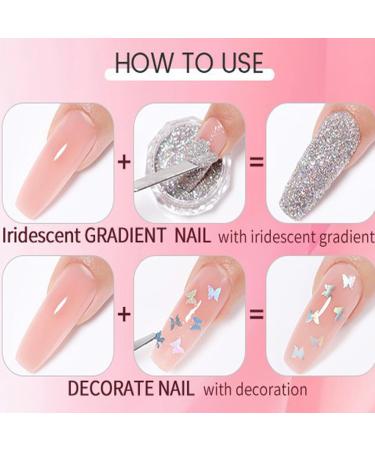 Multi-purpose nail gel: extra strong adhesive for rebuilding repairing and decorating base coats | Durable multi-functional nail gel decorative design - Buy Online on GoSupps.com