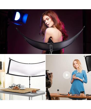 FUDESY Clamshell Light Reflector/Diffuser 67x24 - Photography Lighting Kit with Carry Bag - Buy Online on GoSupps.com