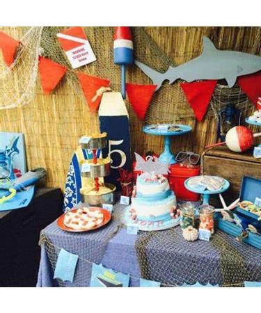 Shark Cupcake Toppers Silver Glitter Shark Fin Cake Toppers Ocean Animals Theme Cake Decor Shark Family Baby Shower Birthday Party Cake Decorations (Set of 24) - Buy Online on GoSupps.com