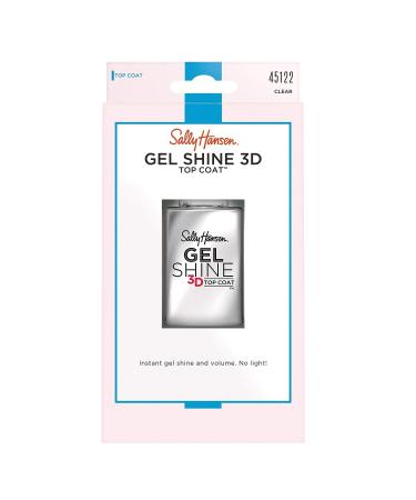 Sally Hansen Gel Shine 3D Top Coat Nail Polish - 0.45 Fl Oz (Pack of 1) - Buy Online on GoSupps.com