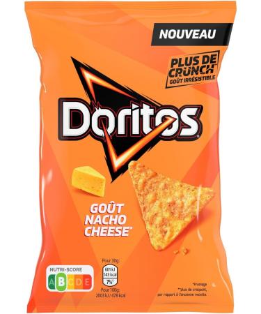 Doritos Nacho Cheese 44g Pack of 20 - Buy Online on GoSupps.com