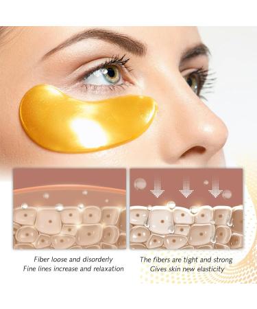 Retinol Eye Cream & 24k Under Eye Patches Kit - Anti-Aging Dark Circles & Puffy Eyes Treatment - Moisturizing & Firming Formula - Buy Online on GoSupps.com