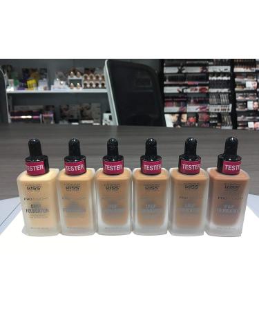 Kiss NY Professional PRO TOUCH Drop Foundation KPDF340 (Caramel) - Lightweight and Long-Lasting Coverage - Buy Online on GoSupps.com