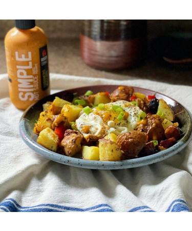 Simple Habanero Mustard Hot Sauce Maritime Madness 275ml Squeeze Bottle Vegan Gluten Free Dairy Free Low Sodium No Added Sugar Keto-friendly Made in Canada - Buy Online on GoSupps.com