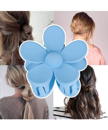 Non Slip Matte Flower Hair Clips - Set of 8 Large Daisy Hair Claw Clips for Thick Hair - Cute Hair Accessories for Women and Girls in 8 Colors - Buy Online on GoSupps.com