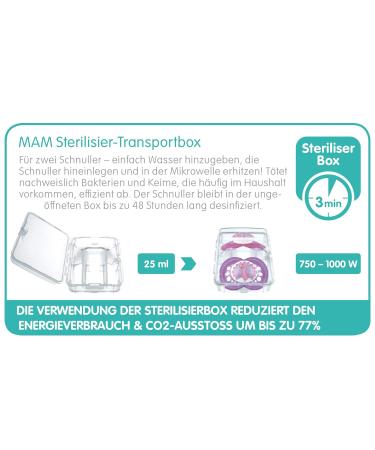 MAM Football Pacifiers Set of 2 - HSV Fan Design Tooth-Friendly Silicone for Babies 6-16 Months - Buy Online on GoSupps.com