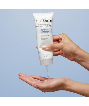 CURLSMITH Shine Gel - Strong Hold Styling Hair Gel for All Curl Types - Frizz Protection - Vegan & Fragrance-Free (8 fl oz) - Buy Online on GoSupps.com