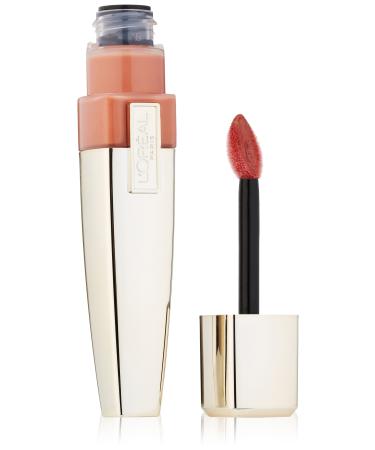 L'Oreal Paris Colour Caresse Wet Shine Lip Stain  Eternally Nude  0.21 Ounces