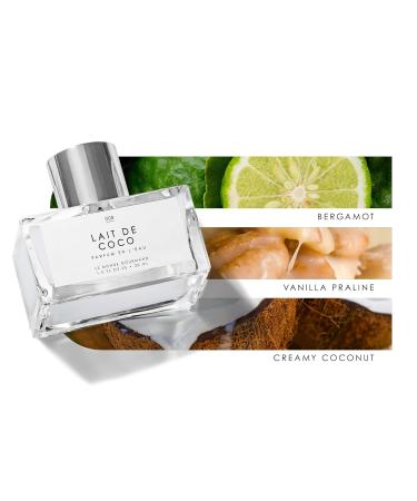Le Monde Gourmand Le Jumbo Lait de Coco Eau de Parfum - 2.5 fl oz (75 ml) - Coconut Vanilla Bergamot Perfume Notes Lait de Coco 2.5 Fl Oz (Pack of 1) - Buy Online on GoSupps.com
