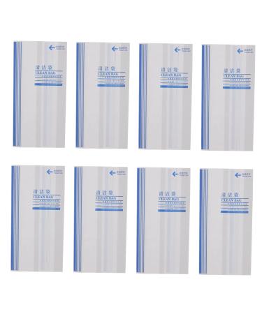 Healeved 100pcs Trash Bag Nausea Bags Barf Bag Car Vomit Bags Trash Bag for Car Emesis Bags Disposable Motion Sickness Vomit Bag Disposable Emesis Bag Carsickness Vomit Bag Medical Paper