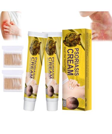 GQTZGZZ Revitaskin Eczema Cure Cream Eczema Psoriasis Cream Chinese Herbal Eczema Psoriasis Cream Eczema Relief Cream Skin Cream for Eczema and Psoriasis for Adults (2 pcs)