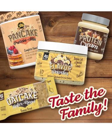 All Stars Flavor Powder - Banana-Split & Chocolate Chunks 240g | Sugar-Free Sweet Taste | Ideal for Food & Drinks with Inulin - Buy Online on GoSupps.com