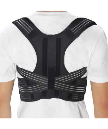 Back braces Adult Posture Corrector Shoulder Back Waist Cone Support Belt lofty ambition A XL - Buy Online on GoSupps.com