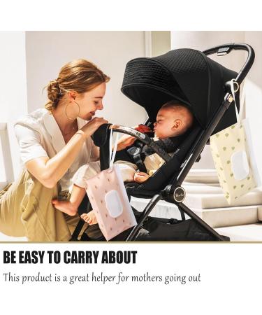 Sannix Baby Wet Wipes Pocket - Portable Reusable Dispenser for On-the-Go (Bohemia) | Eco-Friendly & Convenient Baby Care - Buy Online on GoSupps.com