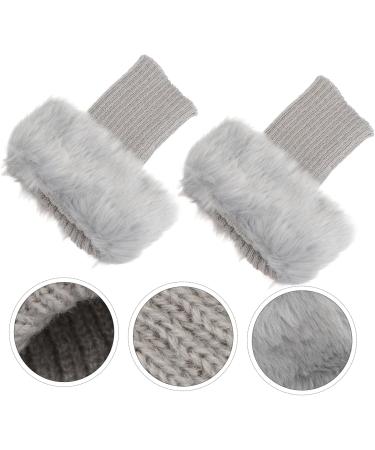 ToddMomy 3 Pairs Luxury Faux Fur Boot Covers | Fluffy Leg Warmers & Shoe Socks for Ultimate Comfort - Shop Internationally Now! - Buy Online on GoSupps.com
