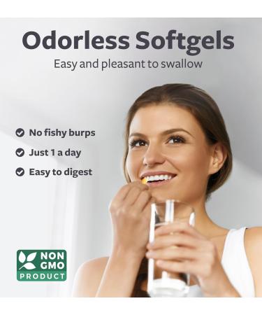 Omega 7 Supplement for Women and Men - High Potency & Purity Palmitoleic Acid Fatty Acid Fish Oil Supplement from Patented Provinal with Lowest Palmitic Acid - Sustainably Sourced (1 Month Supply) 30 Count (Pack of 1) - Buy Online on GoSupps.com