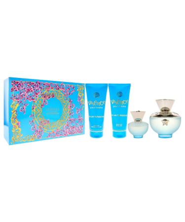 DYLAN TURQUOISE by VERSACE 4 Fl Oz (Pack of 4) - Buy Online on GoSupps.com