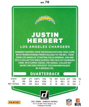 Los Angeles Chargers 2021 Factory Sealed 12 Card Team Set w/ Justin Herbert & 4 Rated Rookie Cards - Buy Online on GoSupps.com