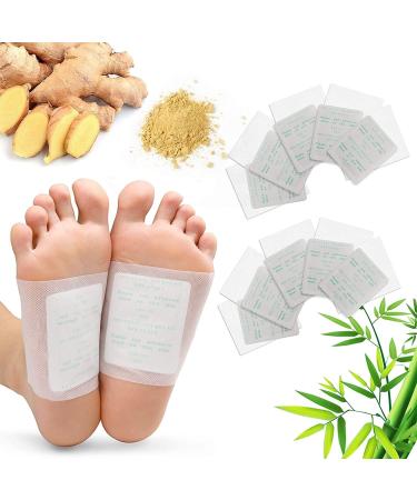 Detox Foot Pads - Maguja 100 Pcs Bamboo Vinegar Deep Cleansing for Stress Relief & Improved Sleep | Foot Care & Detoxification - Buy Online on GoSupps.com