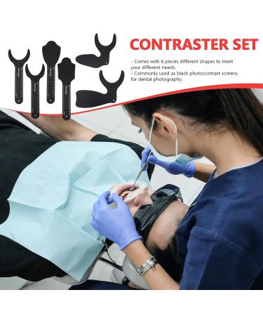 Healeved Dental Photography Kit - 1set Palatal Contrast Boards for Orthodontic & Whitening Procedures - Dental Intraoral Resistant Contraster with Temperature Light - 22.5x7x0.6cm - Buy Online on GoSupps.com