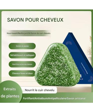  G n rique Solid Shampoo Soap | 120g Triangle Format Hair Cleaner | Hair Strengthening Product For Daily Routine | Use Gym Bathroom Hotel Frequent Travellers - Buy Online on GoSupps.com