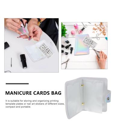 Buy Lurrose Nail Art Stamp Holder - 2-Piece Collection with 20 Slots for Organizing & Storing Stamping Plates - Perfect for Nail Art Enthusiasts | International Shipping Available - Buy Online on GoSupps.com