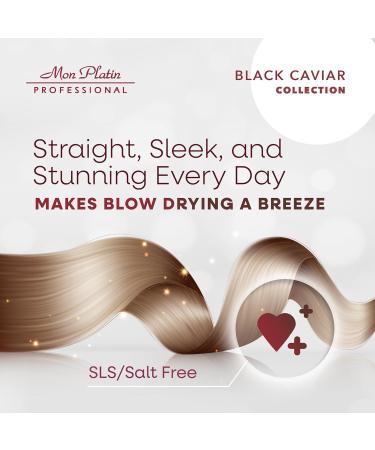 Mon Platin Professional Total Repair Hair Serum - Black Caviar Enriched Nourishes & Protects Straightened Hair 100ml - Shop Internationally - Buy Online on GoSupps.com
