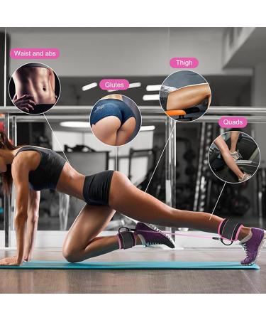 Ankle Resistance Bands with Cuffs 5PCS/Set 10lb 20lb 30lb Stretchy Breathable Ankle Straps with D Rings Adjustable Ankle Cuffs Sporting Products - Buy Online on GoSupps.com