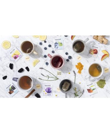 Bigelow Benefits Wellness Tea Variety Pack - 108 Total Tea Bags - Mixed Caffeinated Green Matcha & Caffeine-Free Herbal Tea - 6 Packs of 18 Count - Packaging May Vary - Buy Online on GoSupps.com