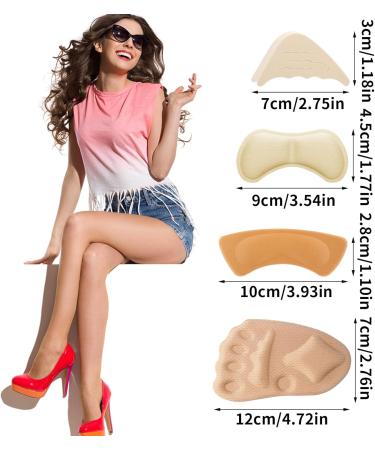 Buy Sibba 10 Pair High Heel Pillows & Adjustable Toe Filling Inserts Comfort Shoe Filler for All-Day Wear - Buy Online on GoSupps.com