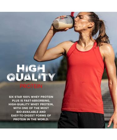 Whey Protein Powder Six Star 100% Whey Protein Plus Whey Protein Isolate & Peptides Lean Protein Powder for Muscle Gain Whey Isolate Protein Shake Strawberry 2 lbs Strawberry 20 Servings (Pack of 1) - Buy Online on GoSupps.com