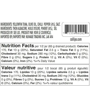 Callipo Spicy Tuna in Glass 200 Grams - Buy Online on GoSupps.com