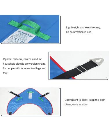 Elderly Safety Lifting Aids Padded Bed Transfer Nursing Sling for Patient Lifting Transferring Nursing for Disabled and Elderly for Home Care Blue - Buy Online on GoSupps.com