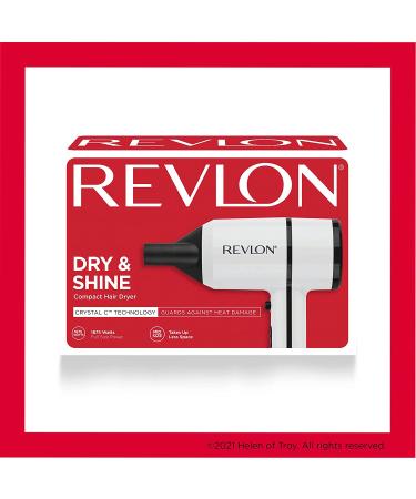 Revlon Crystal C + Ceramic Compact Hair Dryer for Long-Lasting Shine and Less Frizz - Buy Online on GoSupps.com