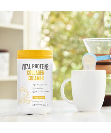 Vital Proteins Collagen Coffee Creamer with MCTs - Vanilla 305g - Buy Online on GoSupps.com