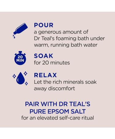 Dr. Teal's Coconut Oil Foaming Bath - 34 oz | Relax & Rejuvenate - Buy Online on GoSupps.com
