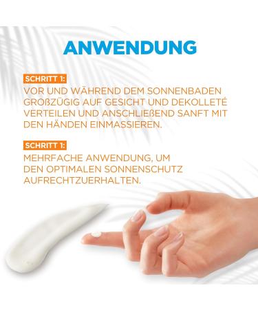 Garnier Sensitive Expert + Sunscreen SPF 50 - Waterproof Sun Protection for Sensitive Skin | 50ml - Buy Online on GoSupps.com